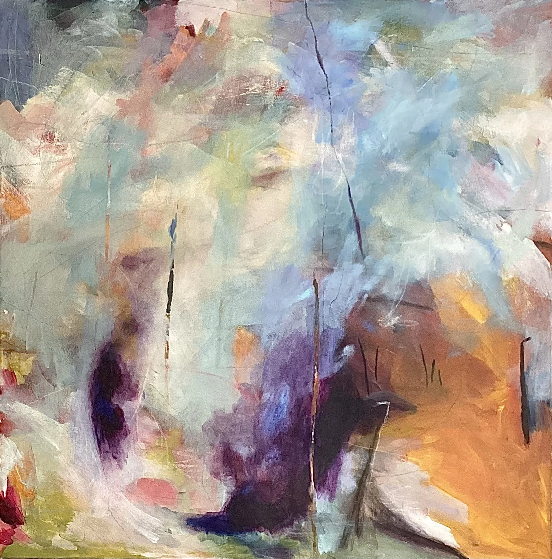 Nebulous Understanding, mixed media, 24’ x 24’, $900