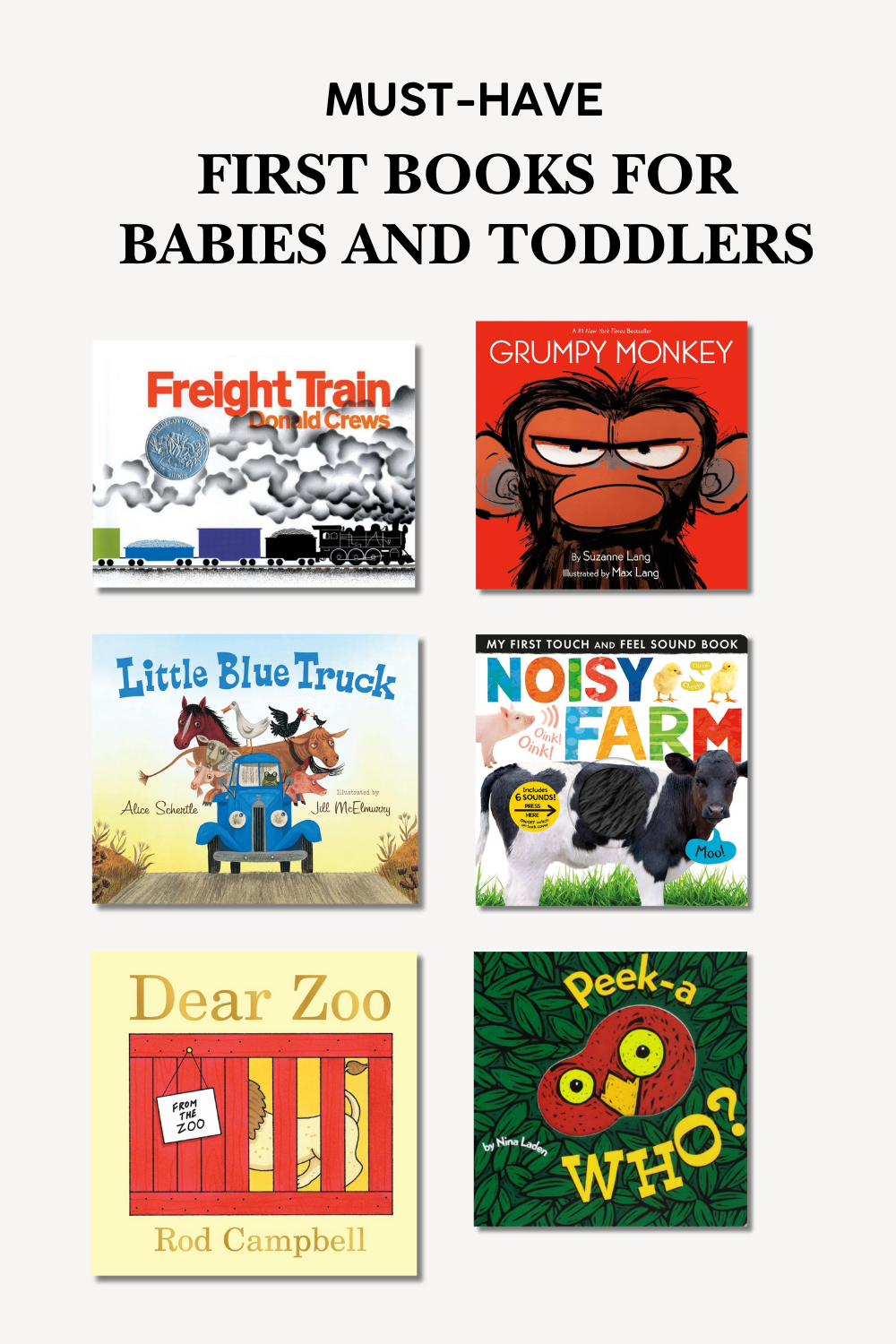 12 Must-Have First Books for Babies and Toddlers (Simple &amp; Fun Favorites for Early Readers)