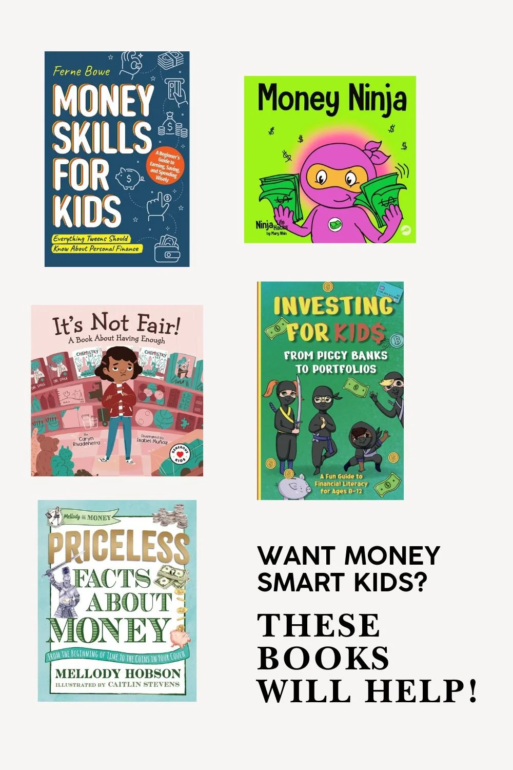 Money-Smart Kids: Fun Books That Teach Kids About Earning, Saving, and Spending Wisely!
