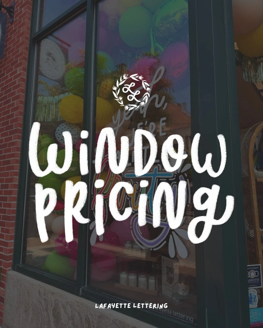 Now&rsquo;s the time to book a beautiful window painting just in time for Spring! 🌷

Fill out the inquiry form on my website or DM me to begin the booking process 💌

#windowpainting #windowart #lafayetteartist #indianaartist #livinglafayette