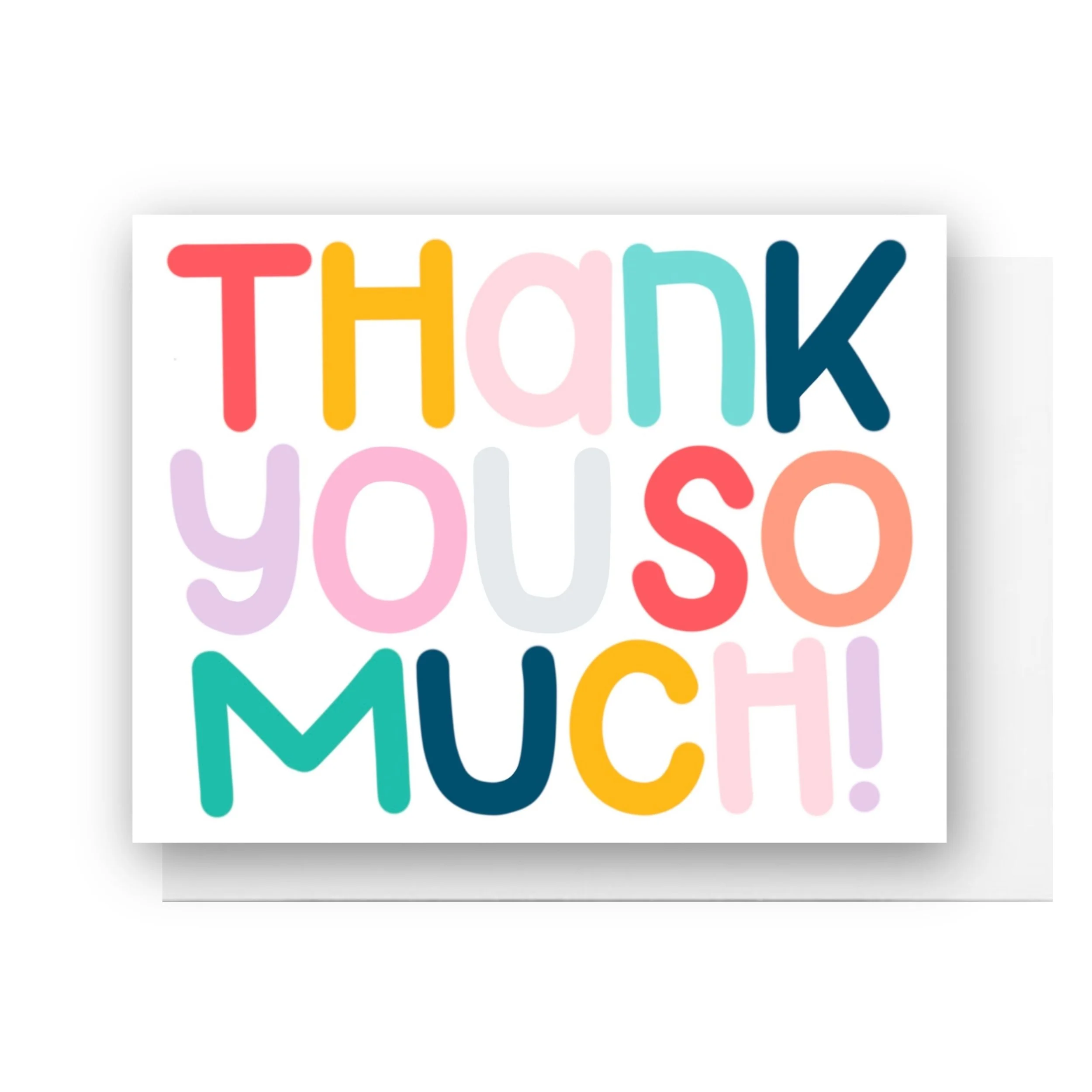 Thank You So Much Card