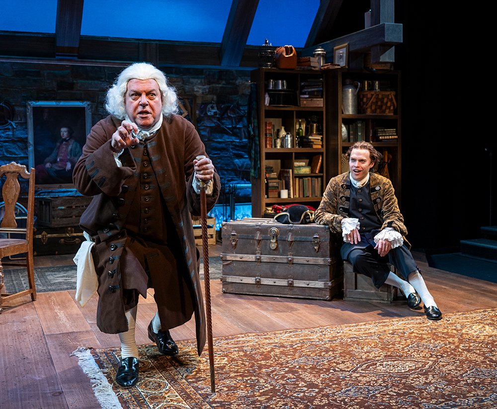 BOSWELL at Next Act Theatre, 2025 Brian Mani, Josh Krause Photo by Michael Brosilow