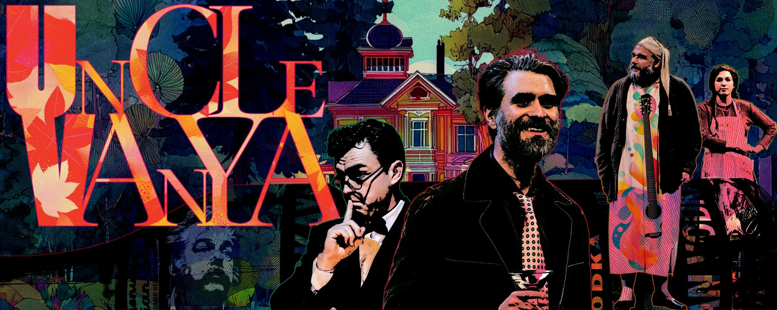 Uncle Vanya promotional image designed by Planet Propaganda