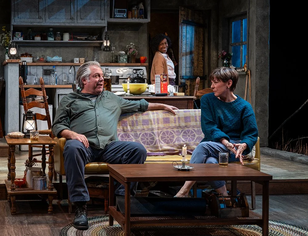 THE CHILDREN at Next Act Theatre, 2025 Brian Mani, Shariba Rivers, Mary MacDonald Kerr Photo by Michael Brosilow
