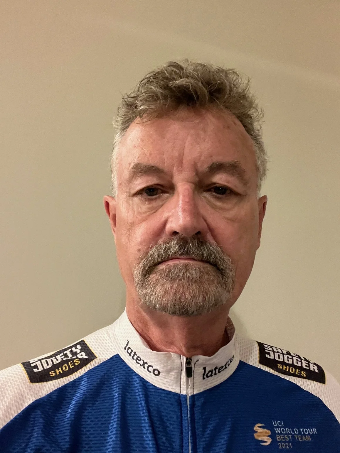 Coastal Cyclists President Gordon Baylis