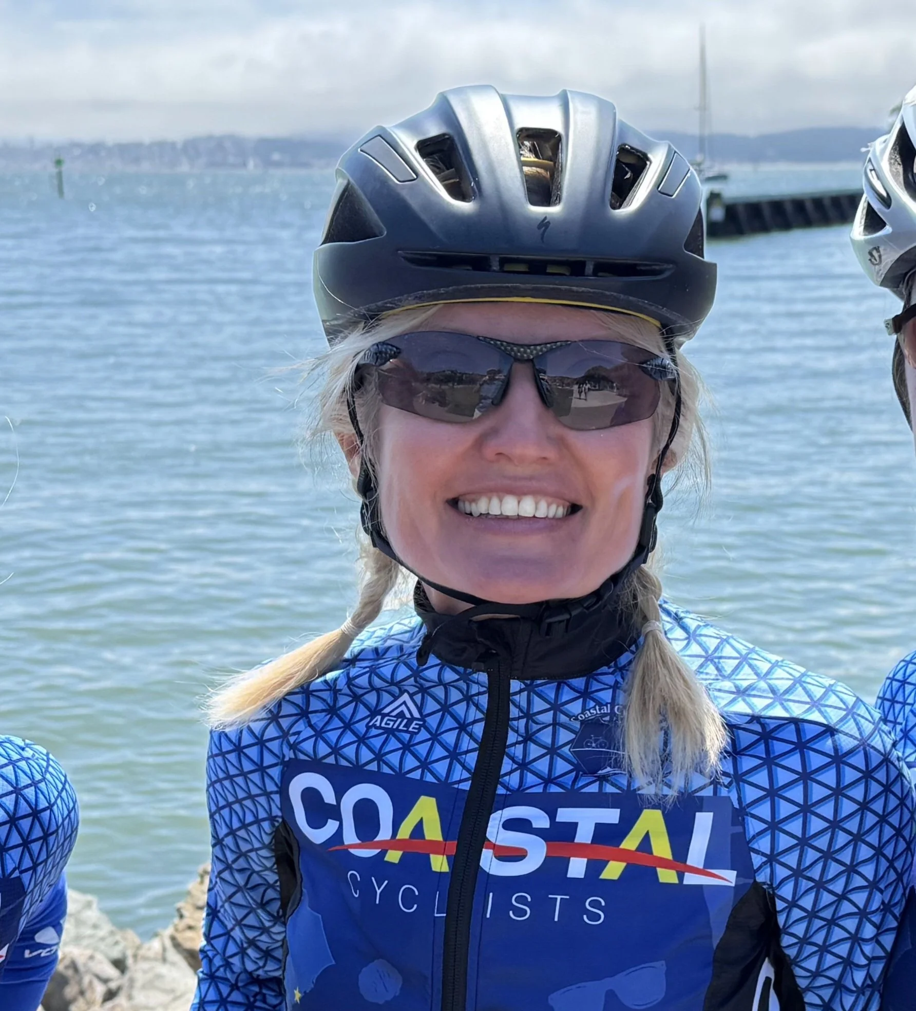 Coastal cyclist VP Julita Lisewska