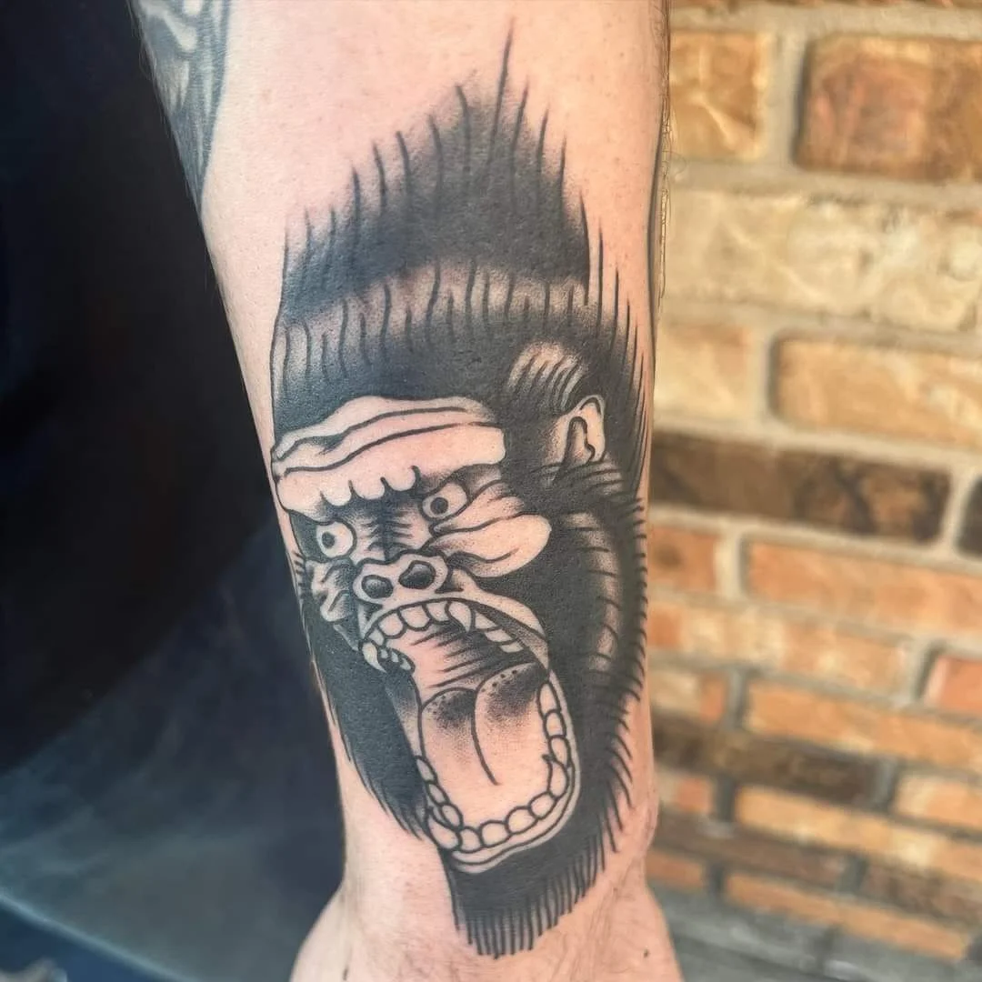 monkey tattoo