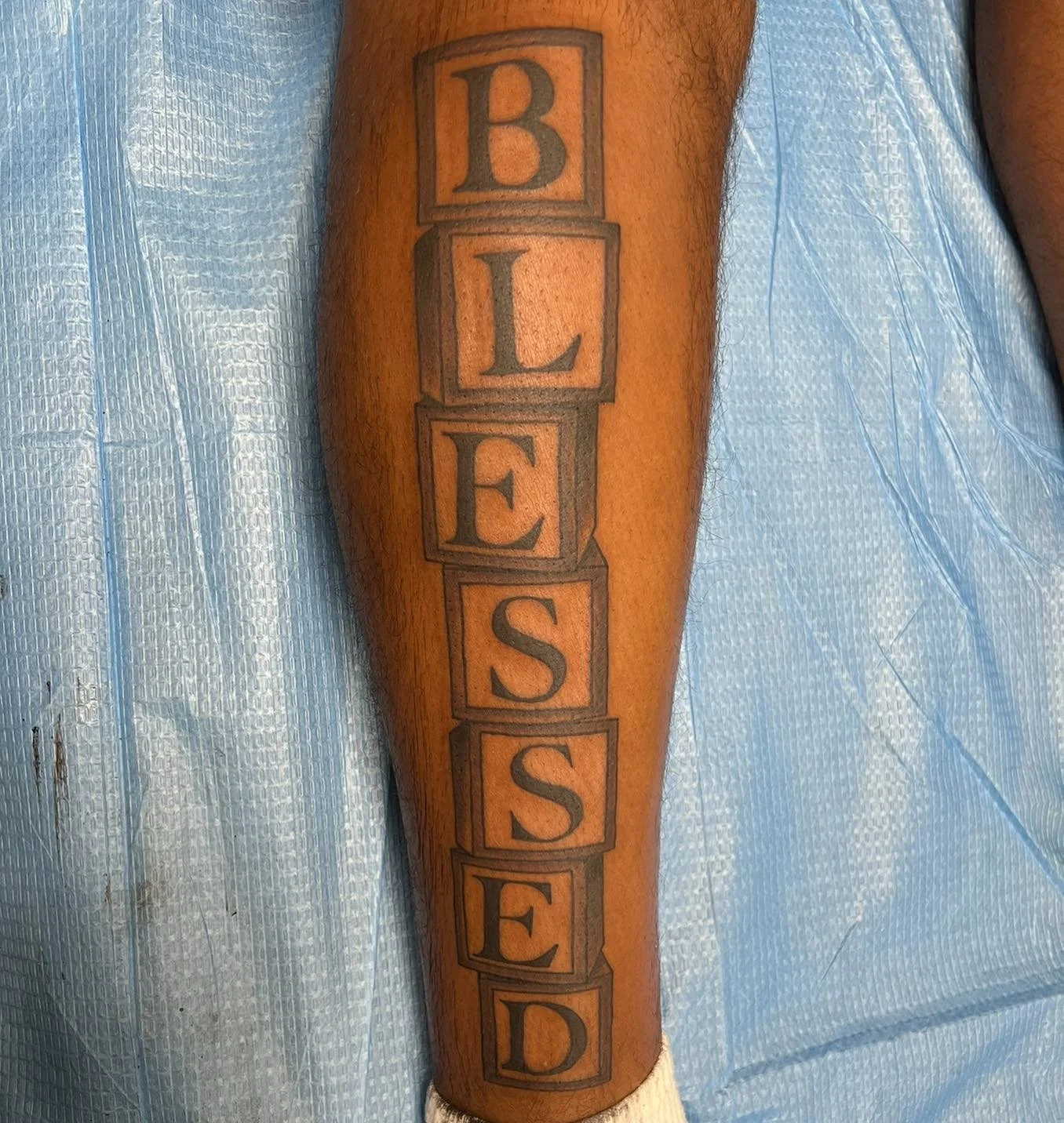 blessed tattoo