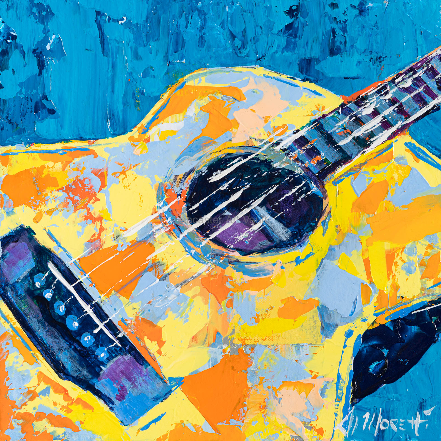 Classical Guitar Body — Lancaster Art Vault