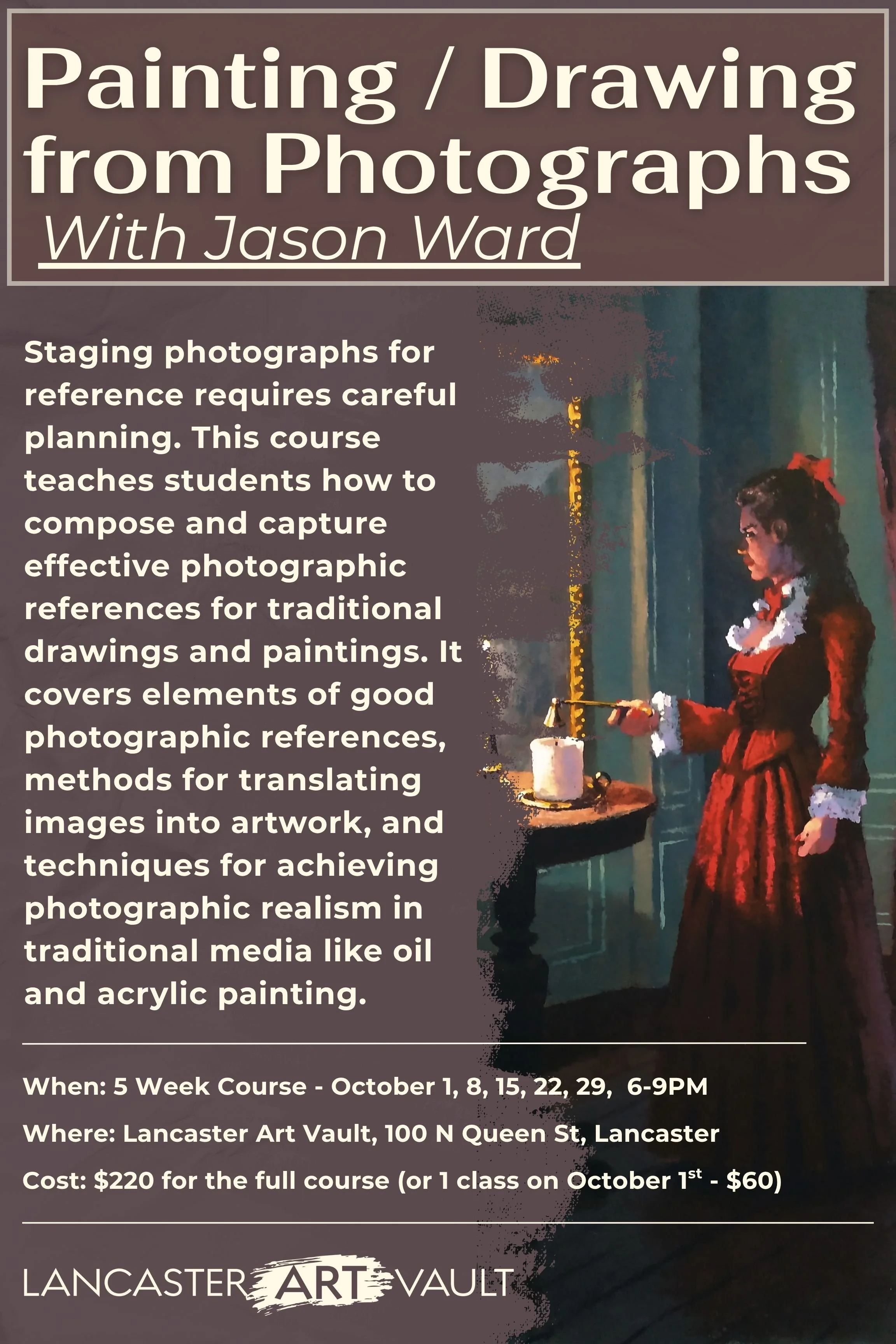 Painting and Drawing from Photographs with Jason Ward