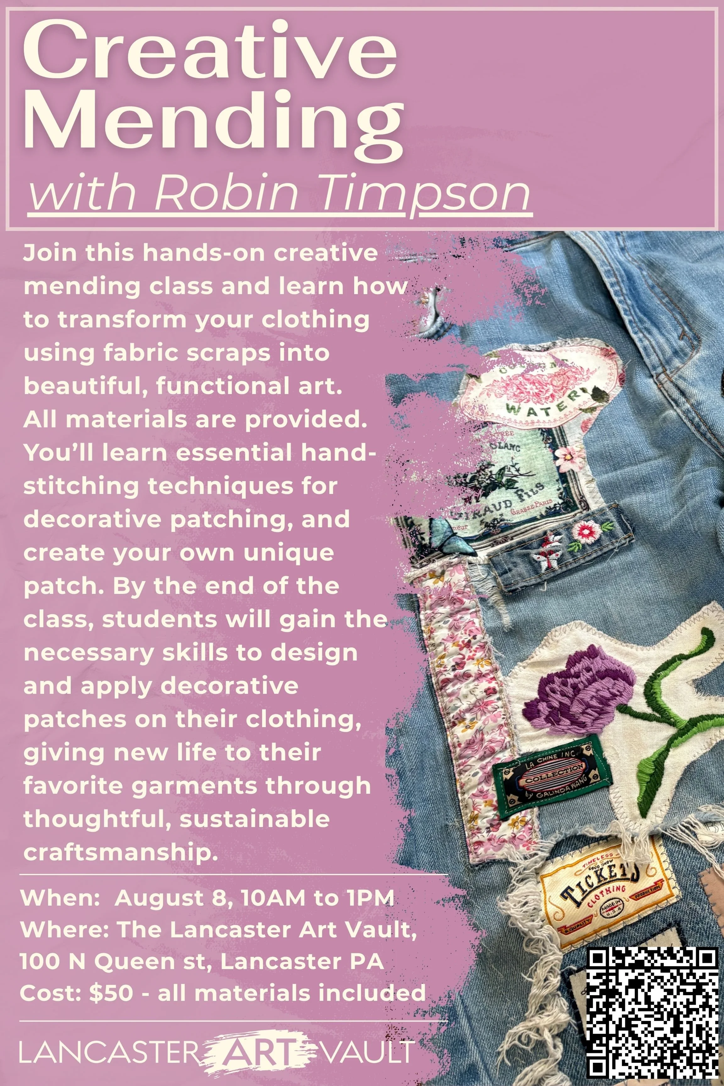 Creative Mending with Robin Timpson
