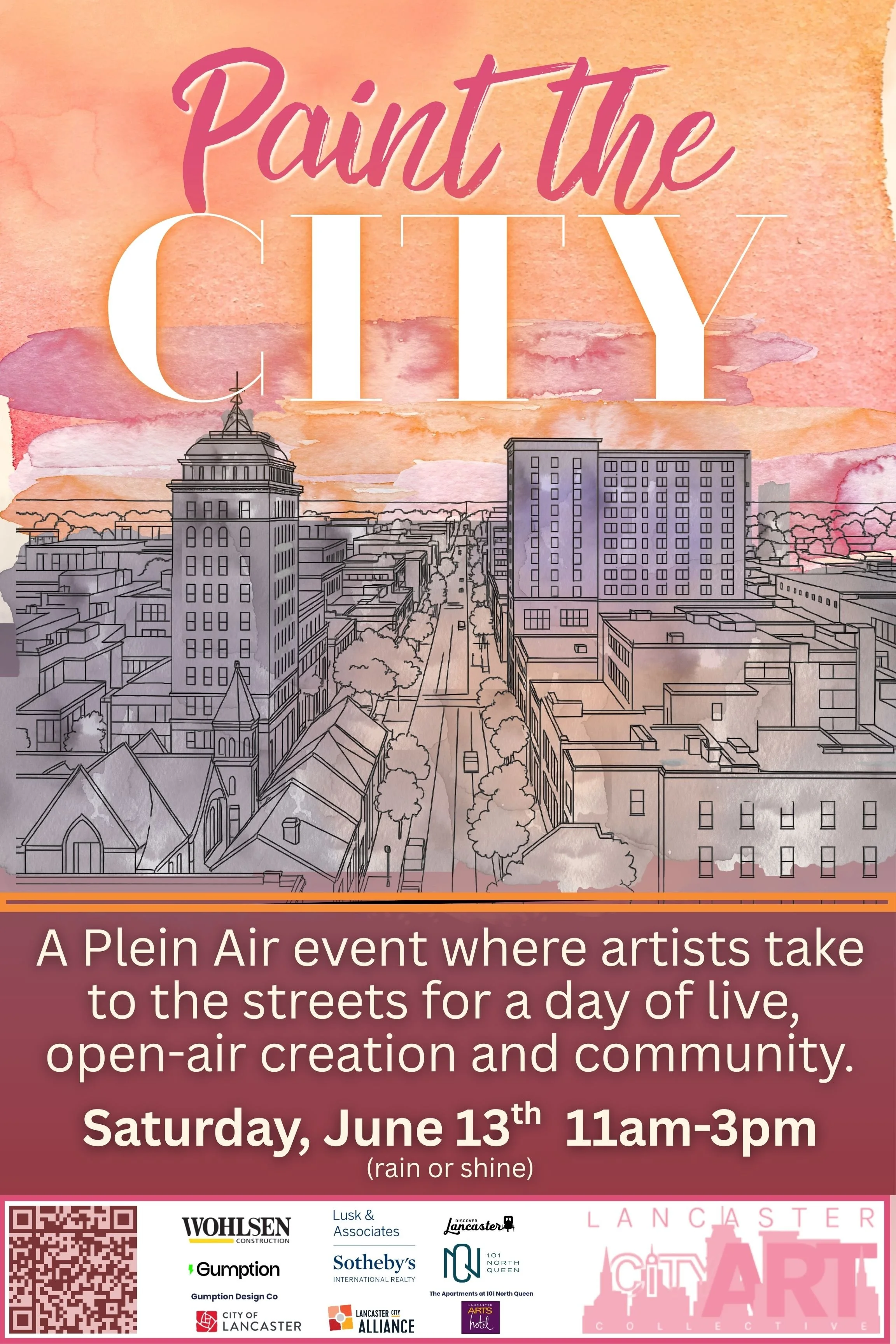Paint the City! A Plein Air Event