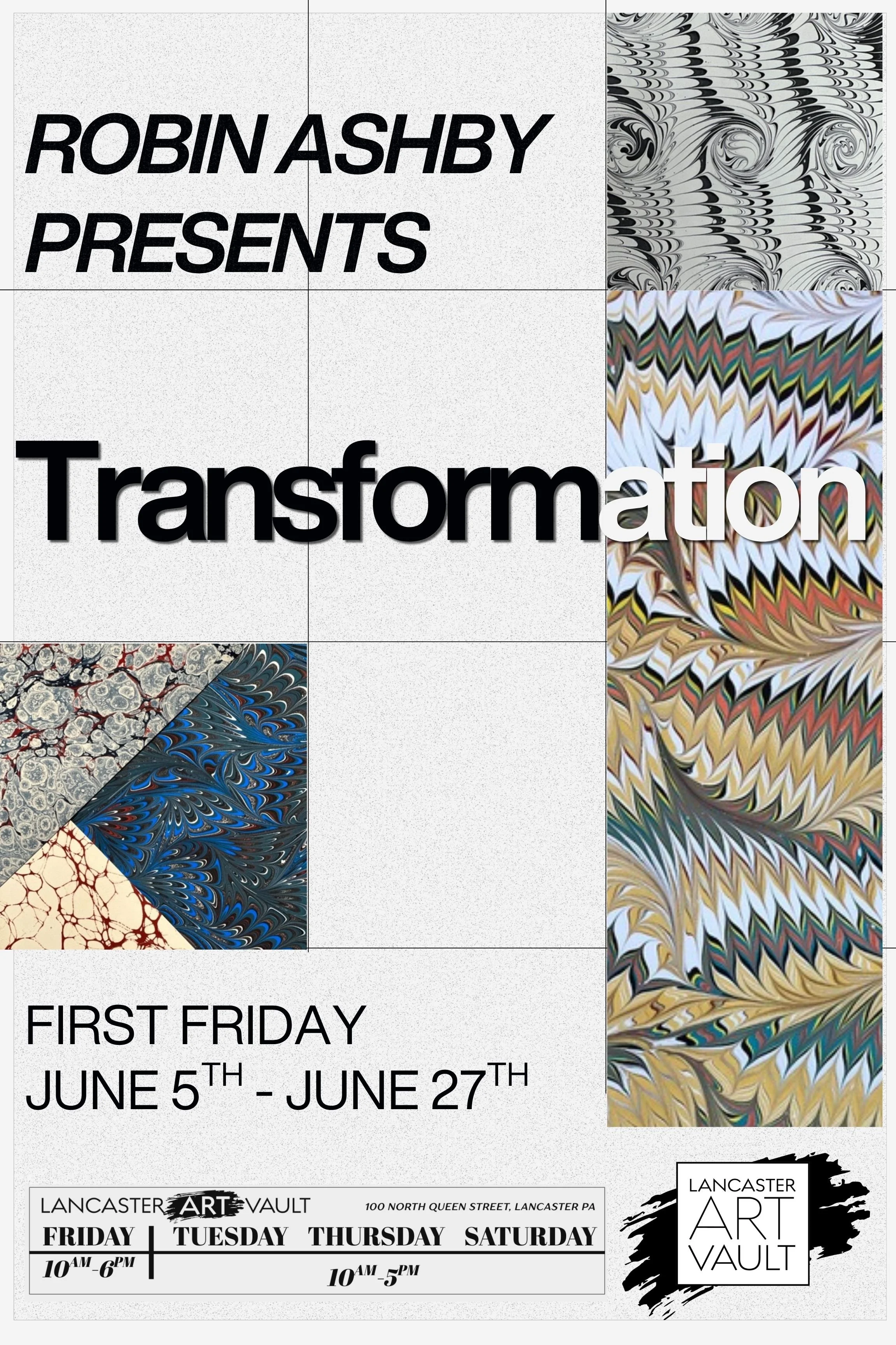 “TRansformation” by resident artist Robin Ashby