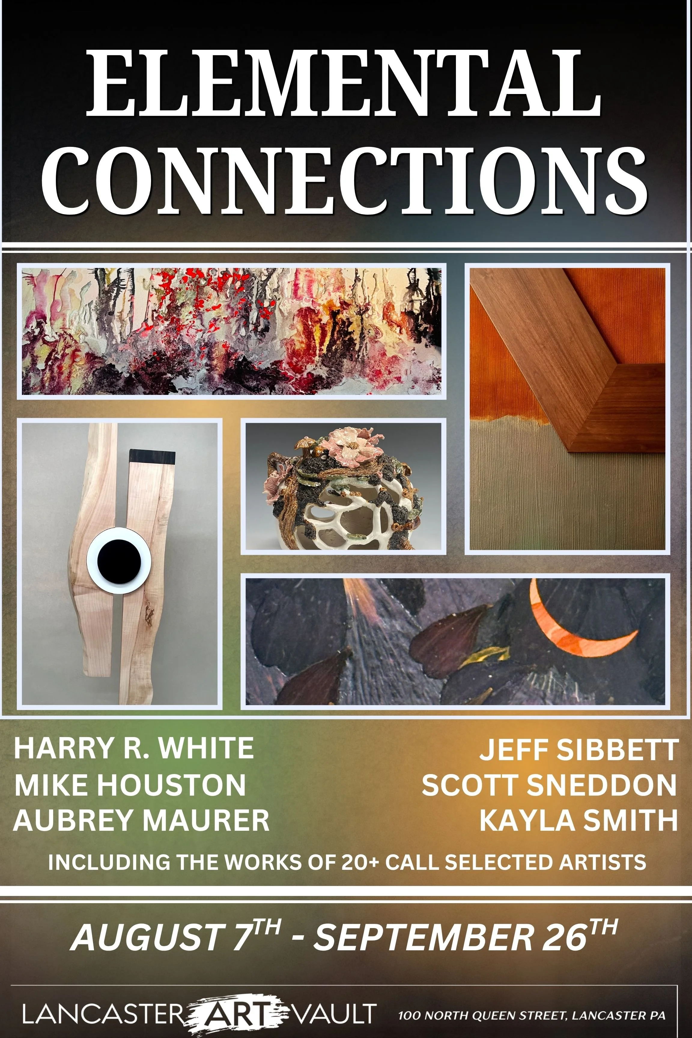 “Elemental Connections” in the Main Gallery 