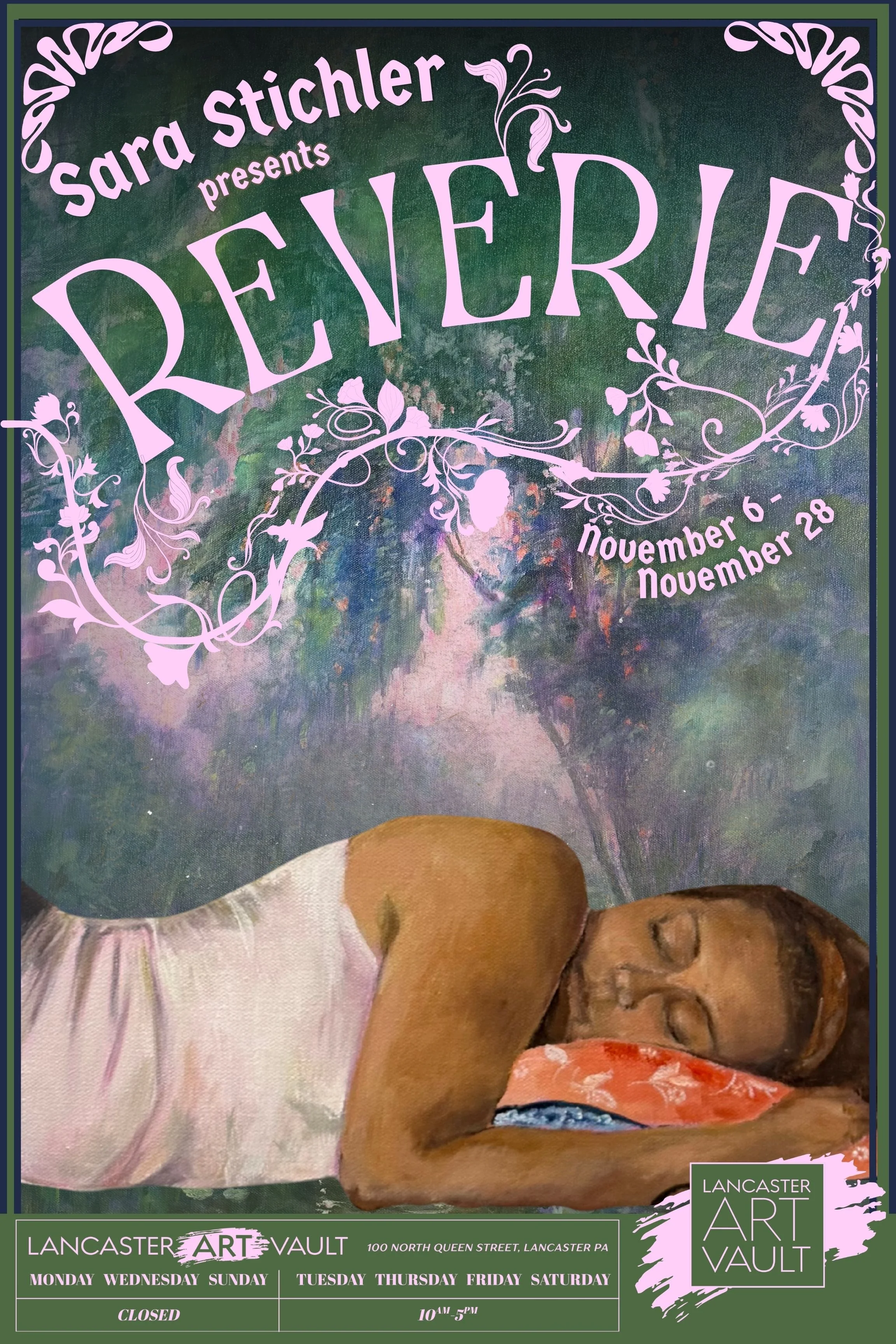 “reverie” by Resident Artist, Sara Stichler