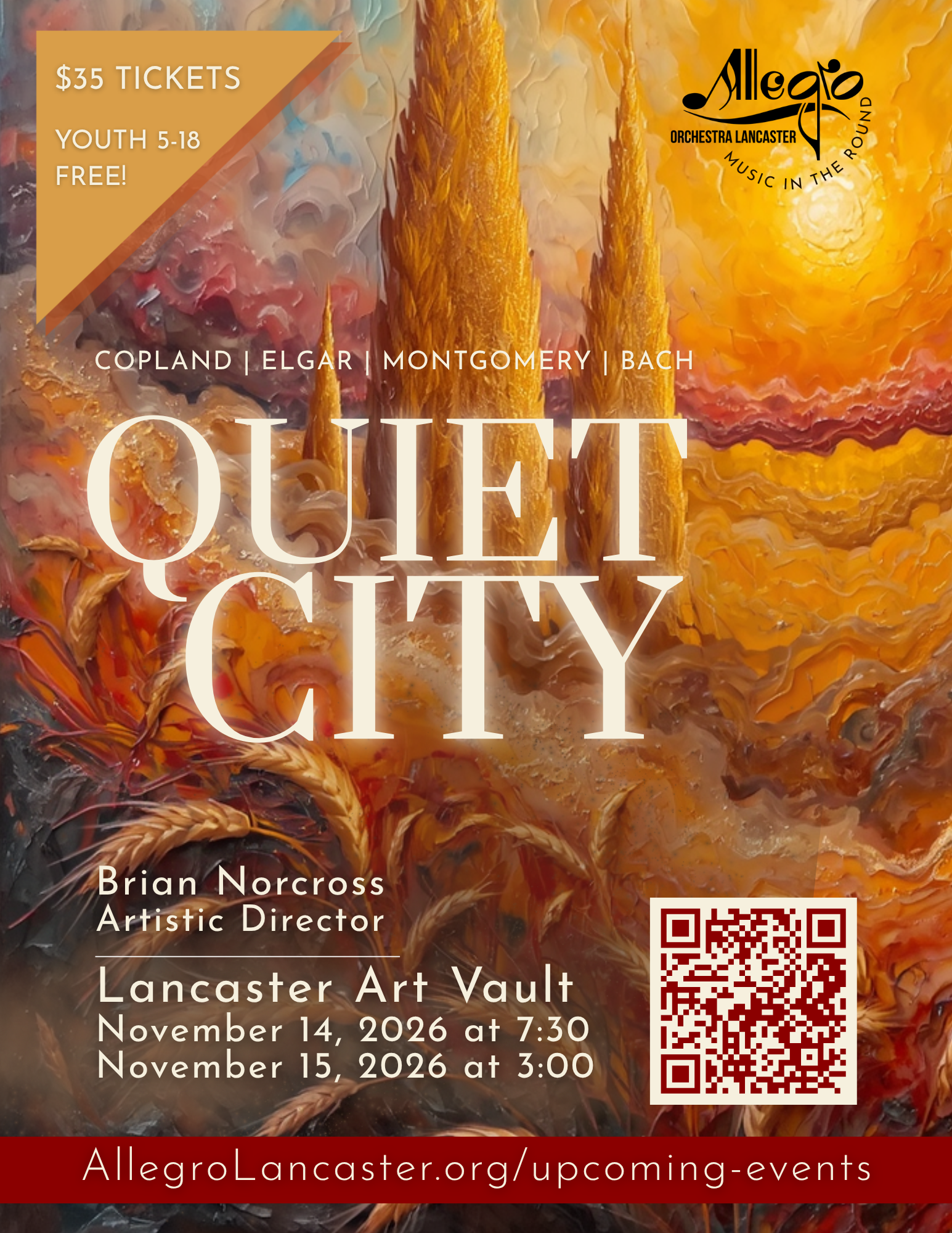 Allegro Orchestra Presents "Quiet City"
