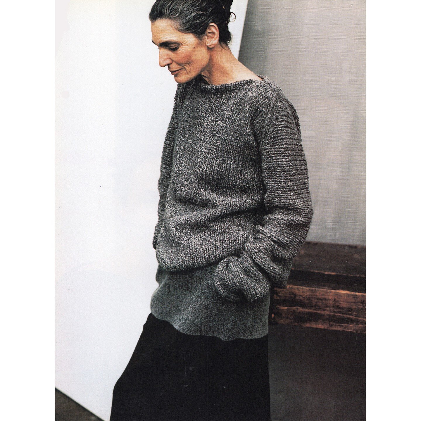 #CASHMERE #donnakarannewyork
#ARCHIVE #90's #throwback ✨

...feeling quite emotional and nostalgic... 

CASHMERE TWEED CHUNKY KNIT

#donnakarancashmere
#systemofdressing
#peterlindbergh #peterlindberghphotography
