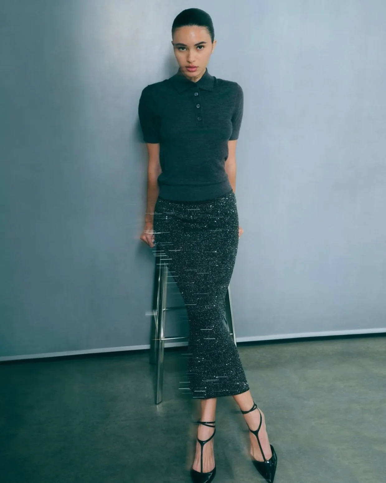 FALL26 has arrived (summer is over) ... #fall26 #cashmere #knitdressing #fringes 
back to work + back to school 💫

already a best seller #RUE short sleeve 100% cashmere polo 🔥