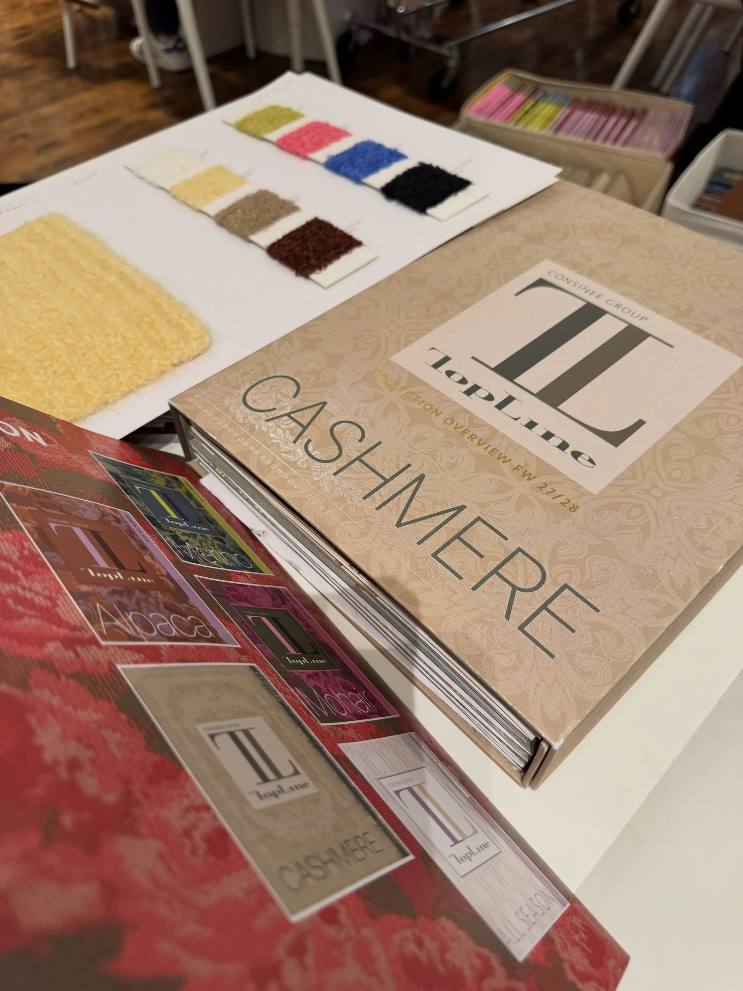 #Fall27 #yarn #trend #colour #spinexpo more and more cashmere CASHMERE is a way of life 💥 @consineeyarn @rv_consinee @spinexpo_