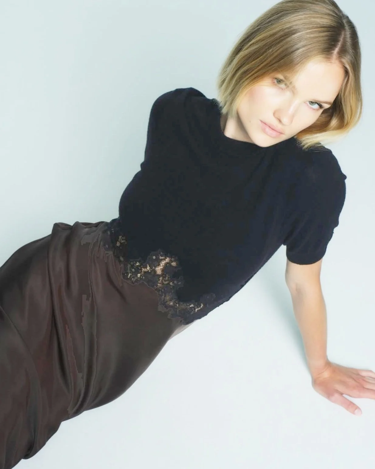 FALL26 has arrived ... #fall26 #knitdressing #laceinsert #silk+lace+merino 
 🔥