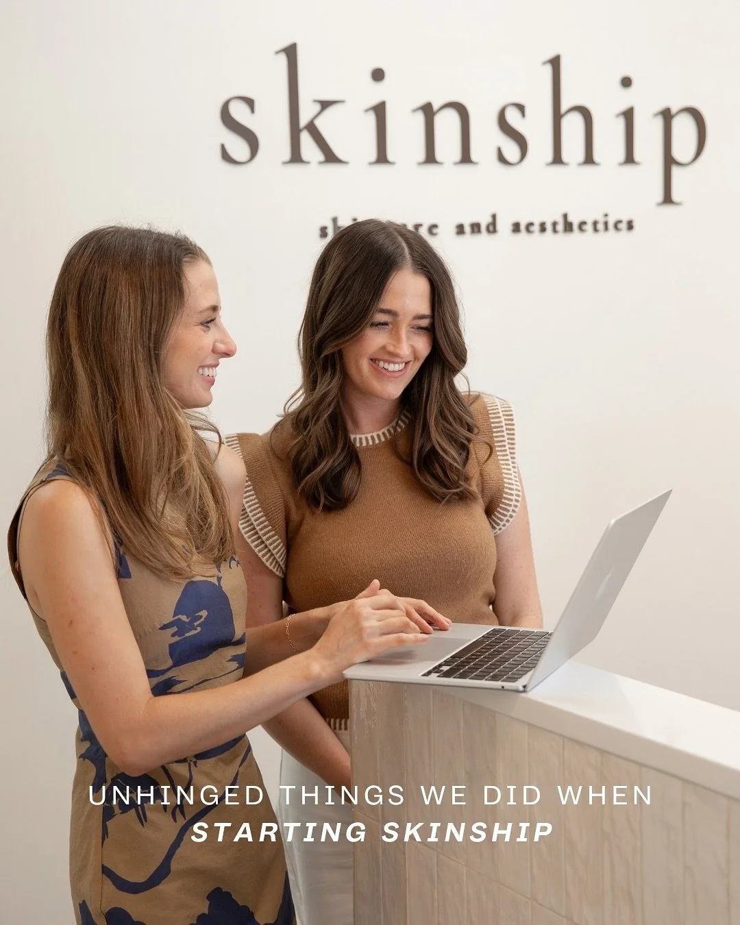 Some of the things we did to make Skinship happen&hellip; a little unhinged. The results? Undeniably worth it. 😉

We might be a year in, but we&rsquo;re still just getting started 📈