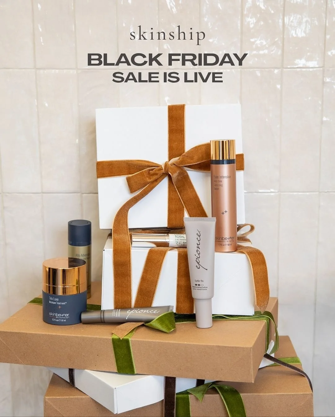 We couldn&rsquo;t wait! 💸
From Nov 20&ndash;Dec 1, enjoy our biggest savings of the year - Up to 33% off our most popular treatment packages and 20% off gift cards and skincare.

To shop the sale:
✨Use code BF15 and BF20 at checkout
✨Go to the &ldqu