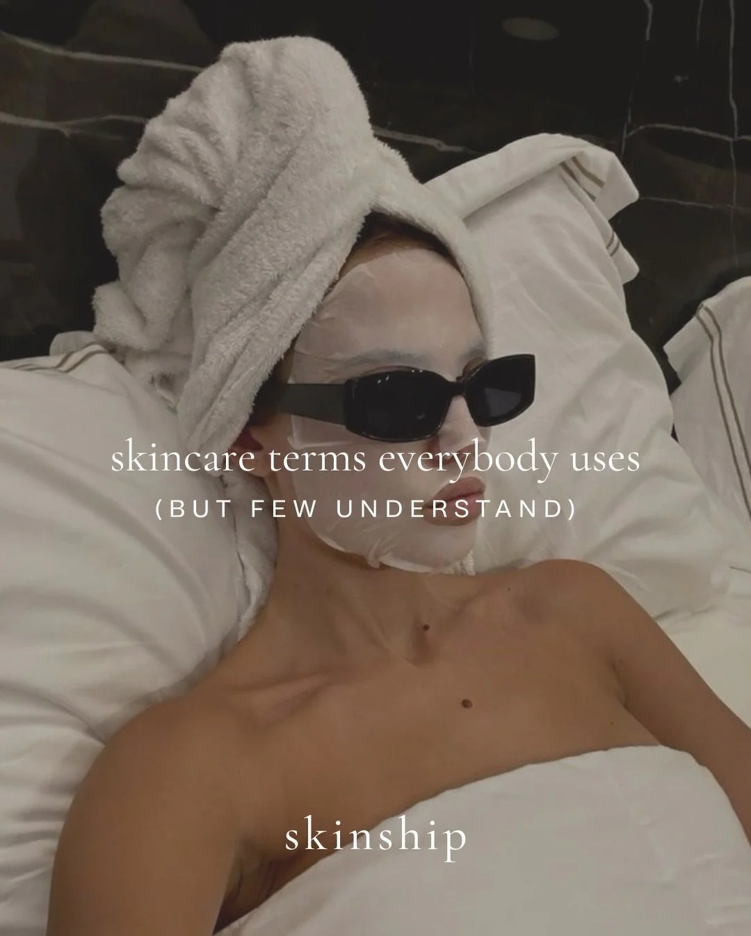 Skincare doesn&rsquo;t have to be confusing.
We&rsquo;re breaking it down &mdash; one term at a time.