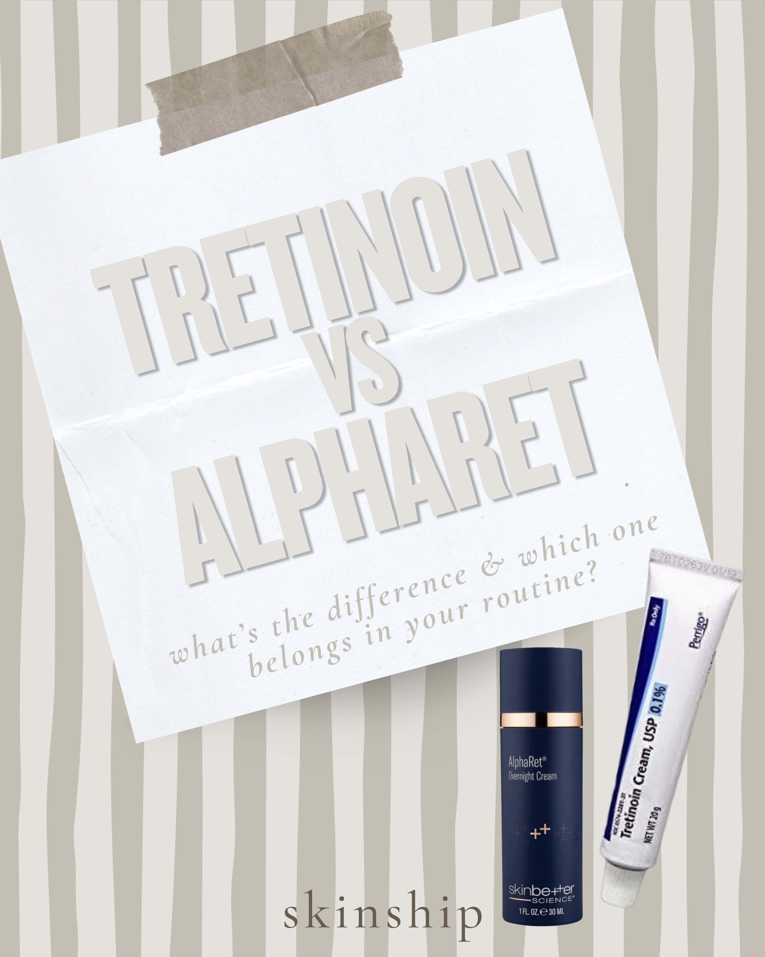 Not all retinoids are created equal and stronger doesn&rsquo;t always mean better.

That&rsquo;s why we don&rsquo;t believe in one-size-fits-all skincare. Every recommendation we make is based on your skin, goals, and lifestyle.

Save this for your n