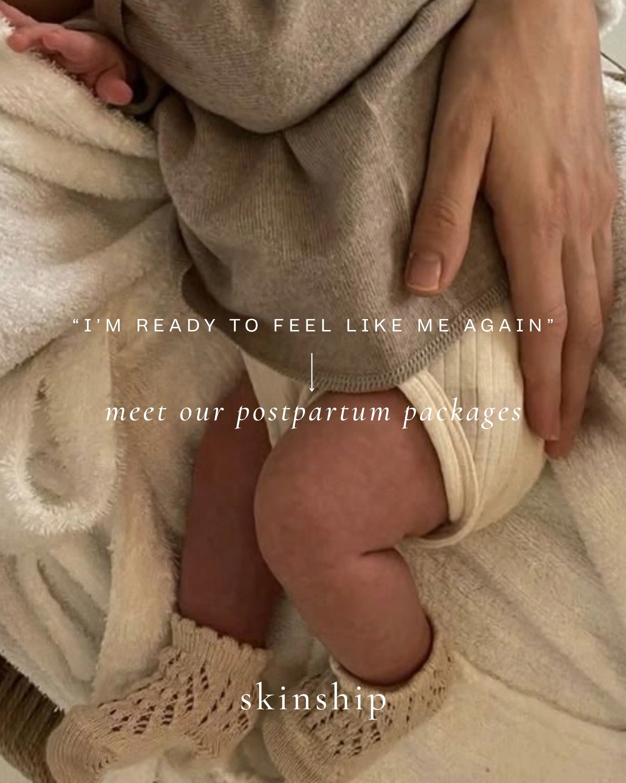 You made a whole human. This part is for you. 🤍

Our new Postpartum Packages were created to make getting into your new routine a little easier with customizable skin treatments, injectables, skincare savings and, with our Full Reset, medical weight
