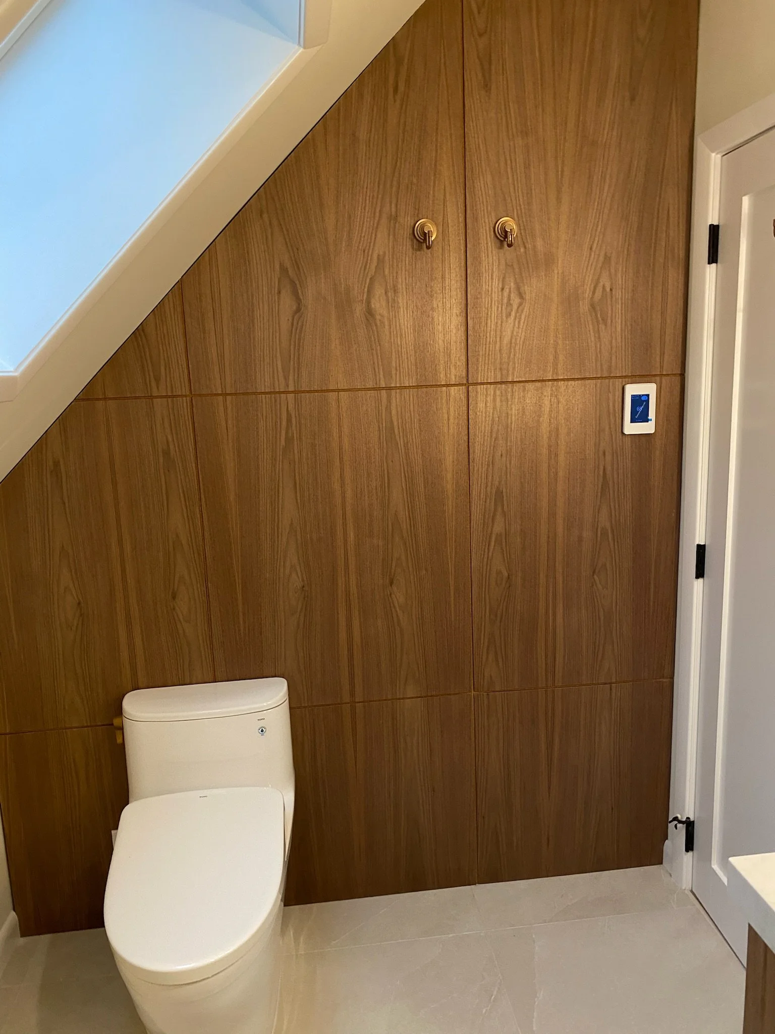 Paneling Wall Bathroom Renovation East Hampton