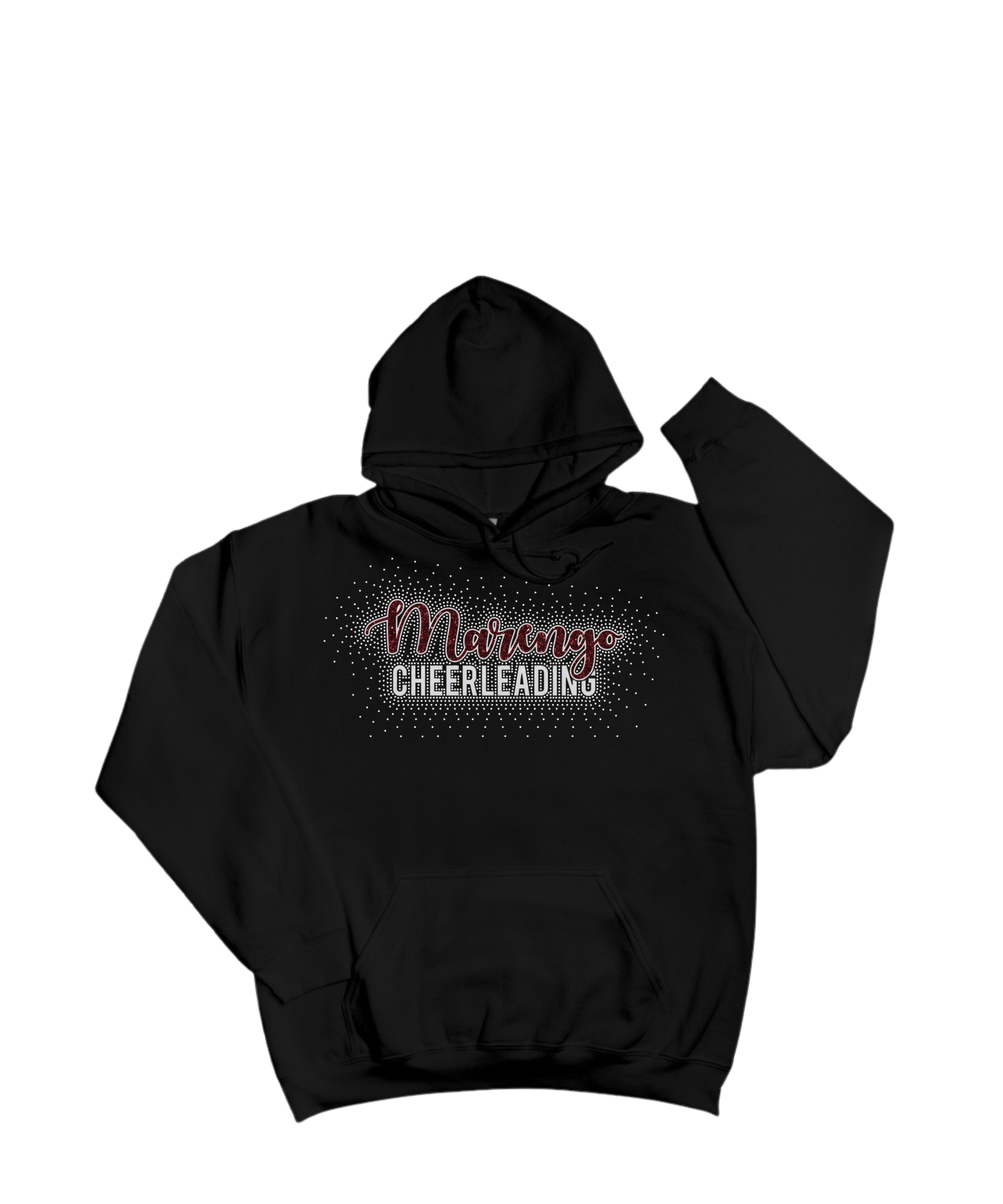 Marengo Glitter Bling Hoodie