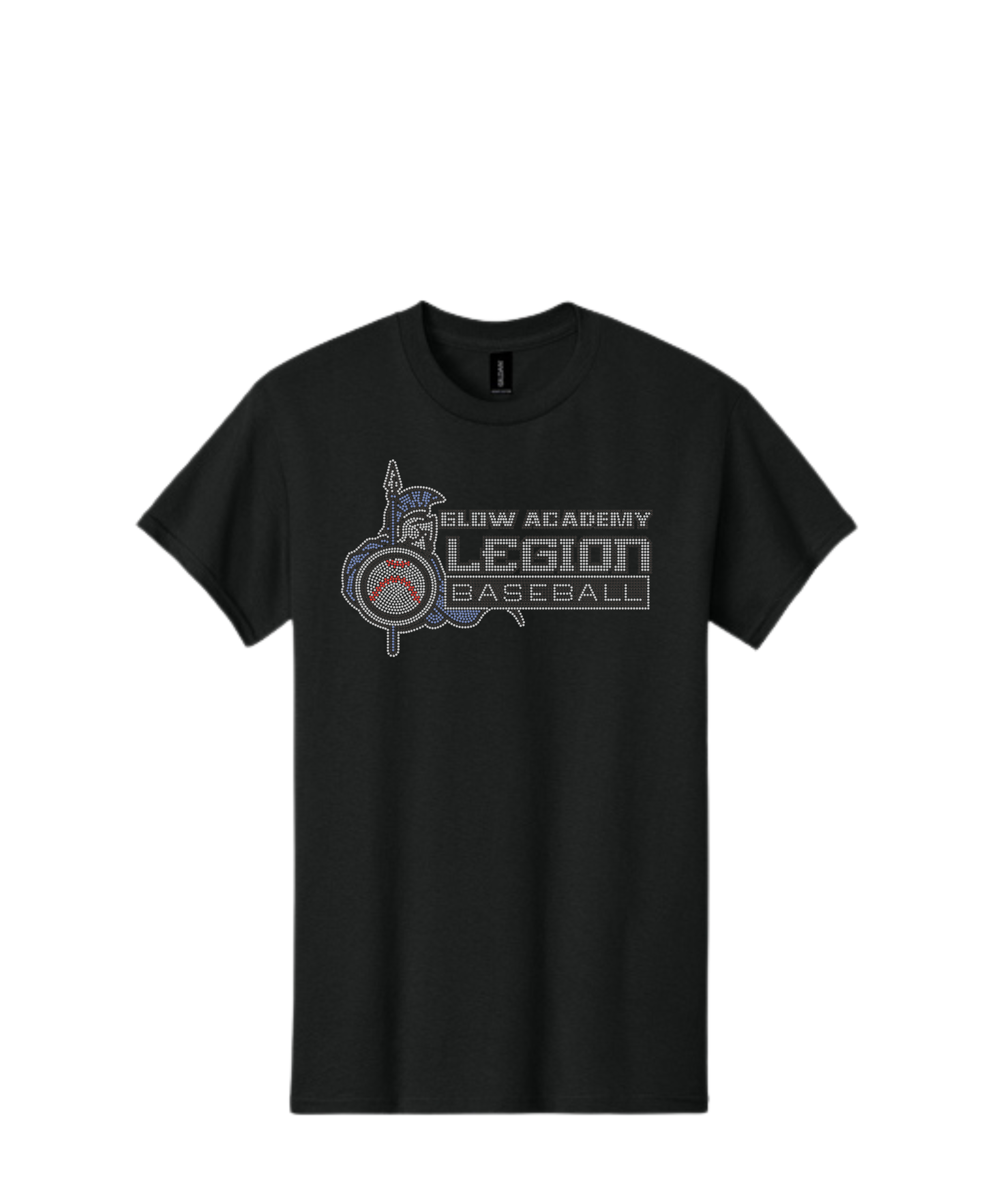 Glow Academy Legion Baseball Bling Tee