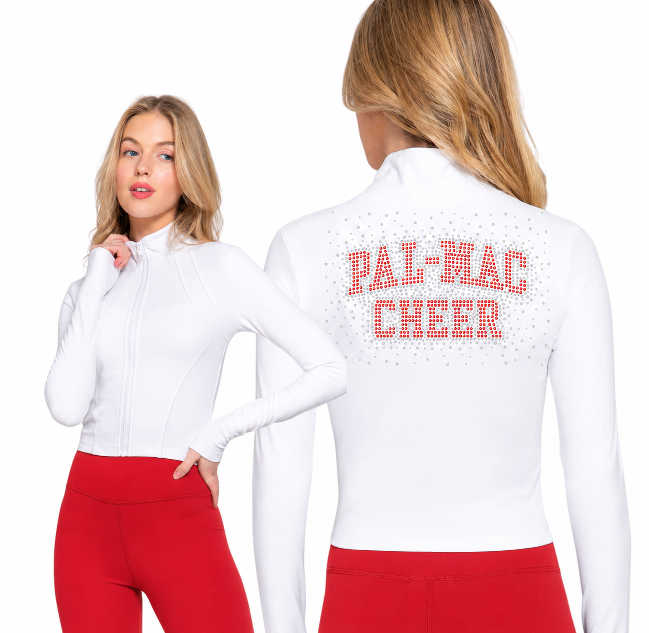 PAL-MAC Bling Burst Athletic Zip Jacket