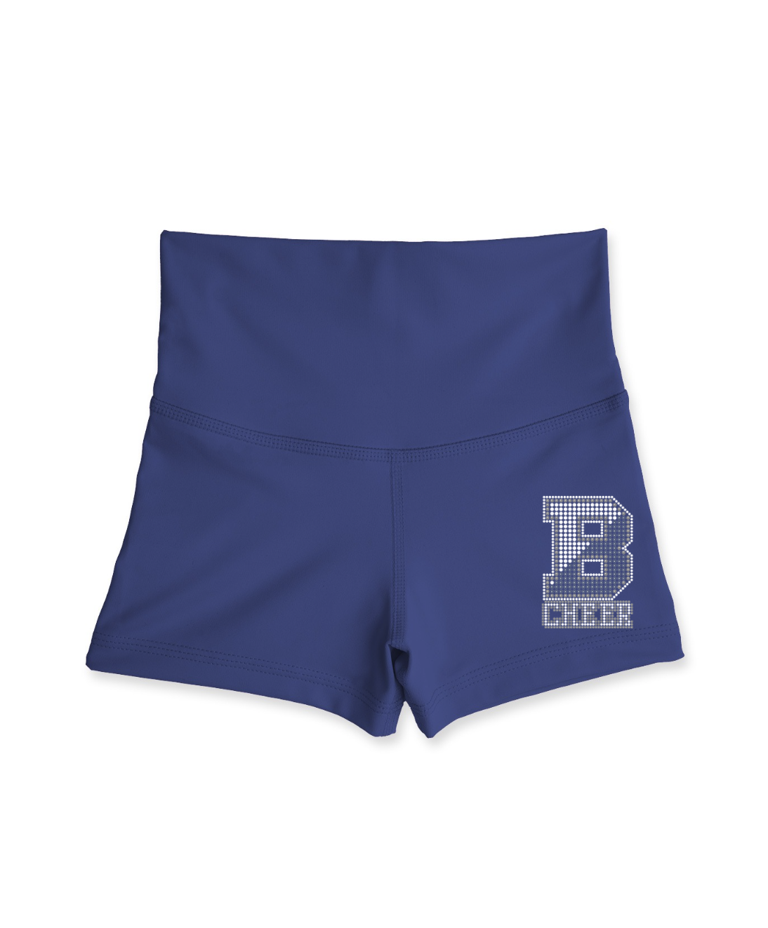 Brighton Cheer High Waisted Bling Shorts