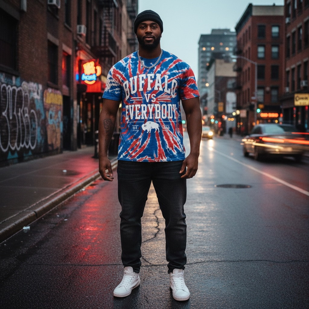 Buffalo VS. Everybody Tie Dye Tee
