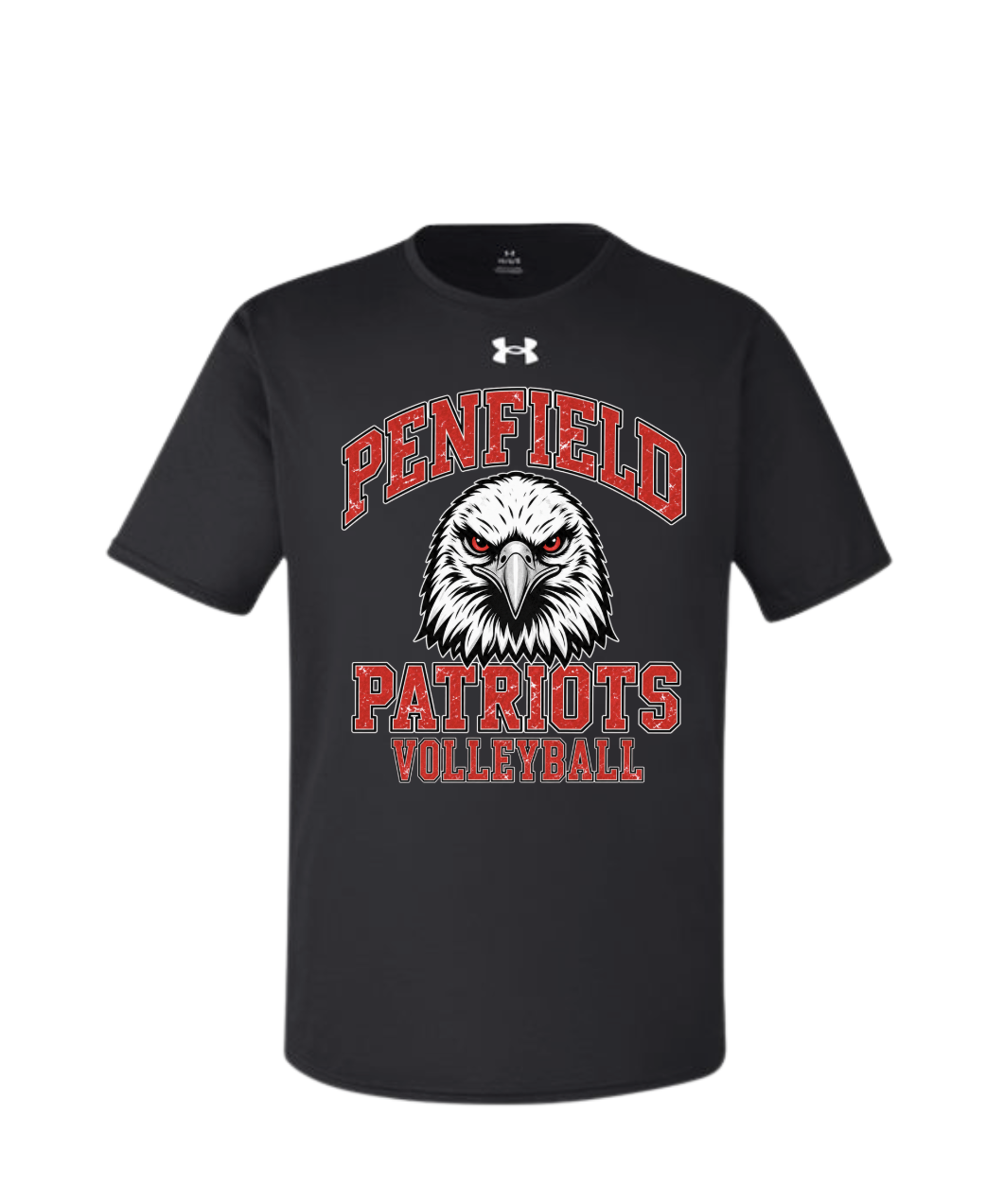 Penfield Patriots Volleyball Under Armour Performance Tee