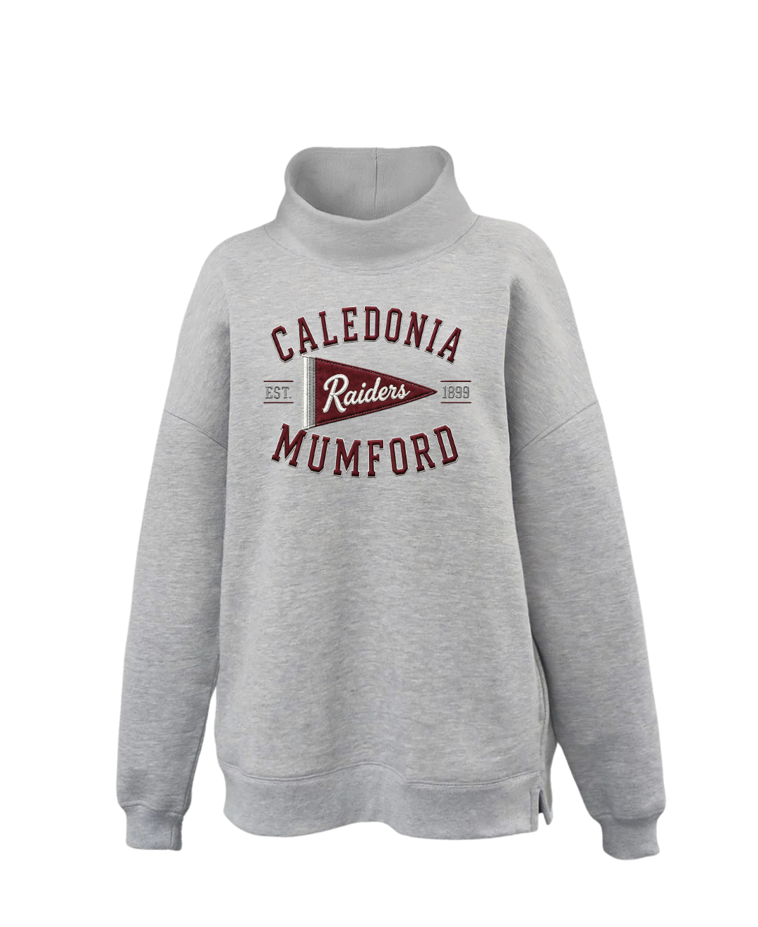 Caledonia Mumford Raiders Women's Oversized Mockneck