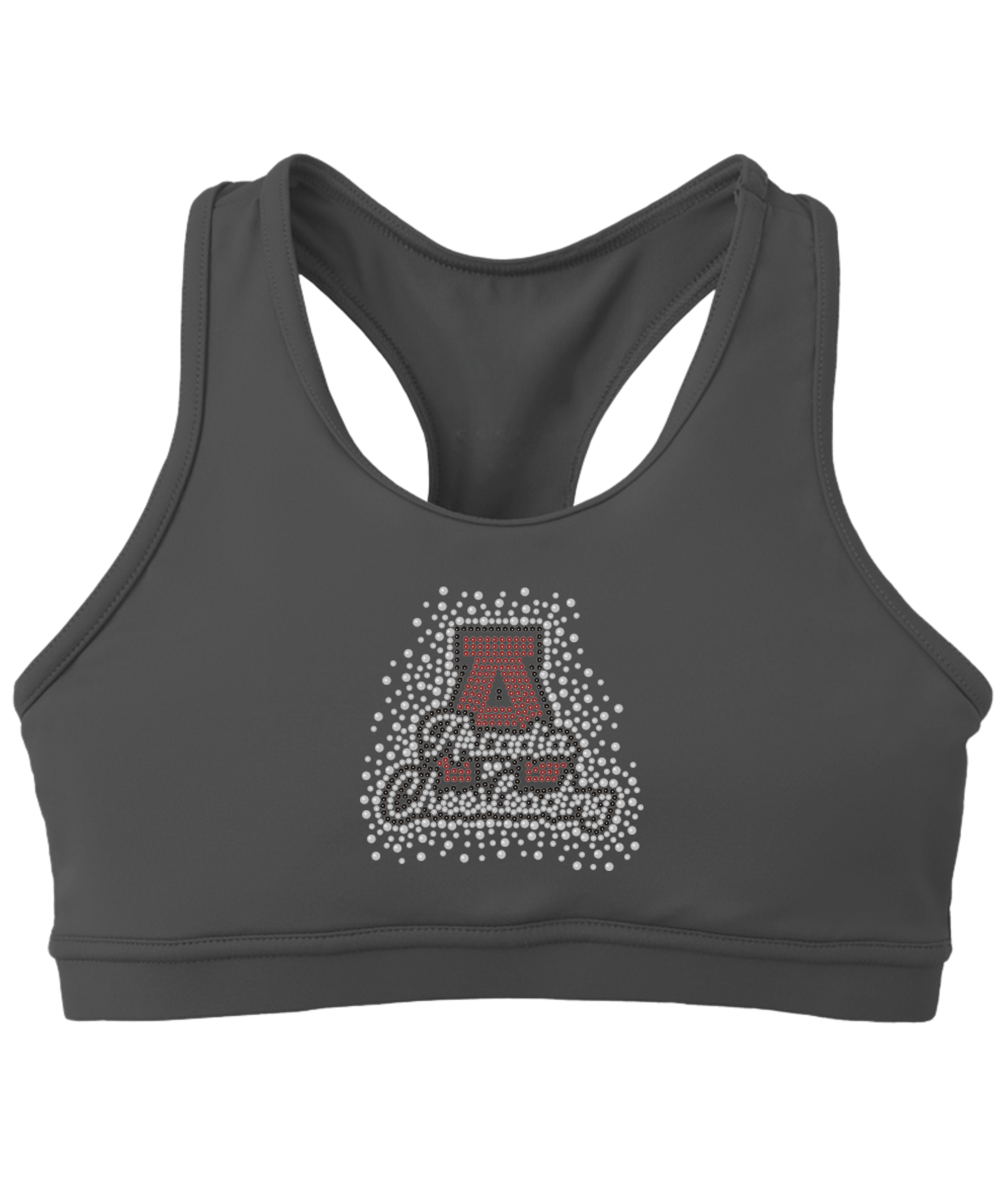 AHS Arcadia Cheerleading Bling Burst Sports Bra