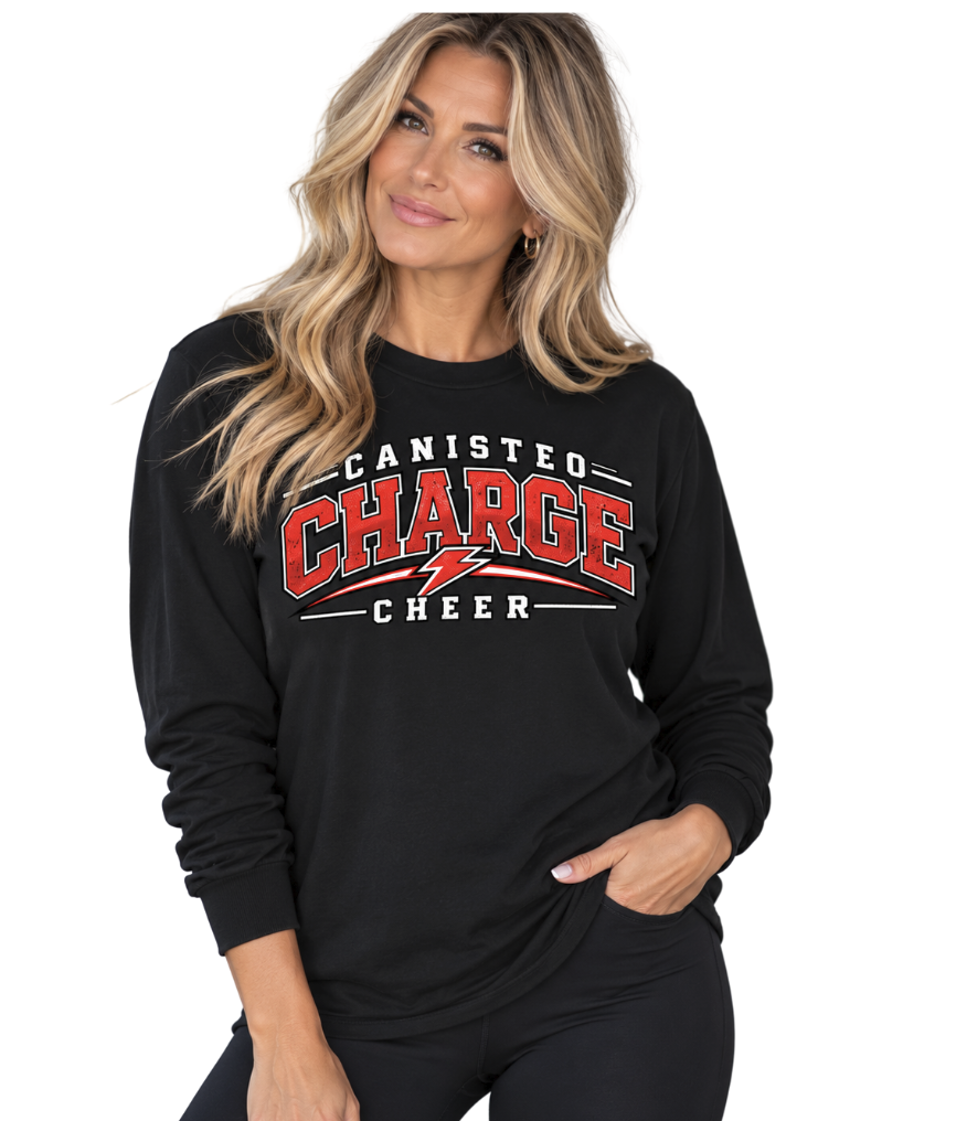 Canisteo Charge Cheer Long Sleeve Tee
