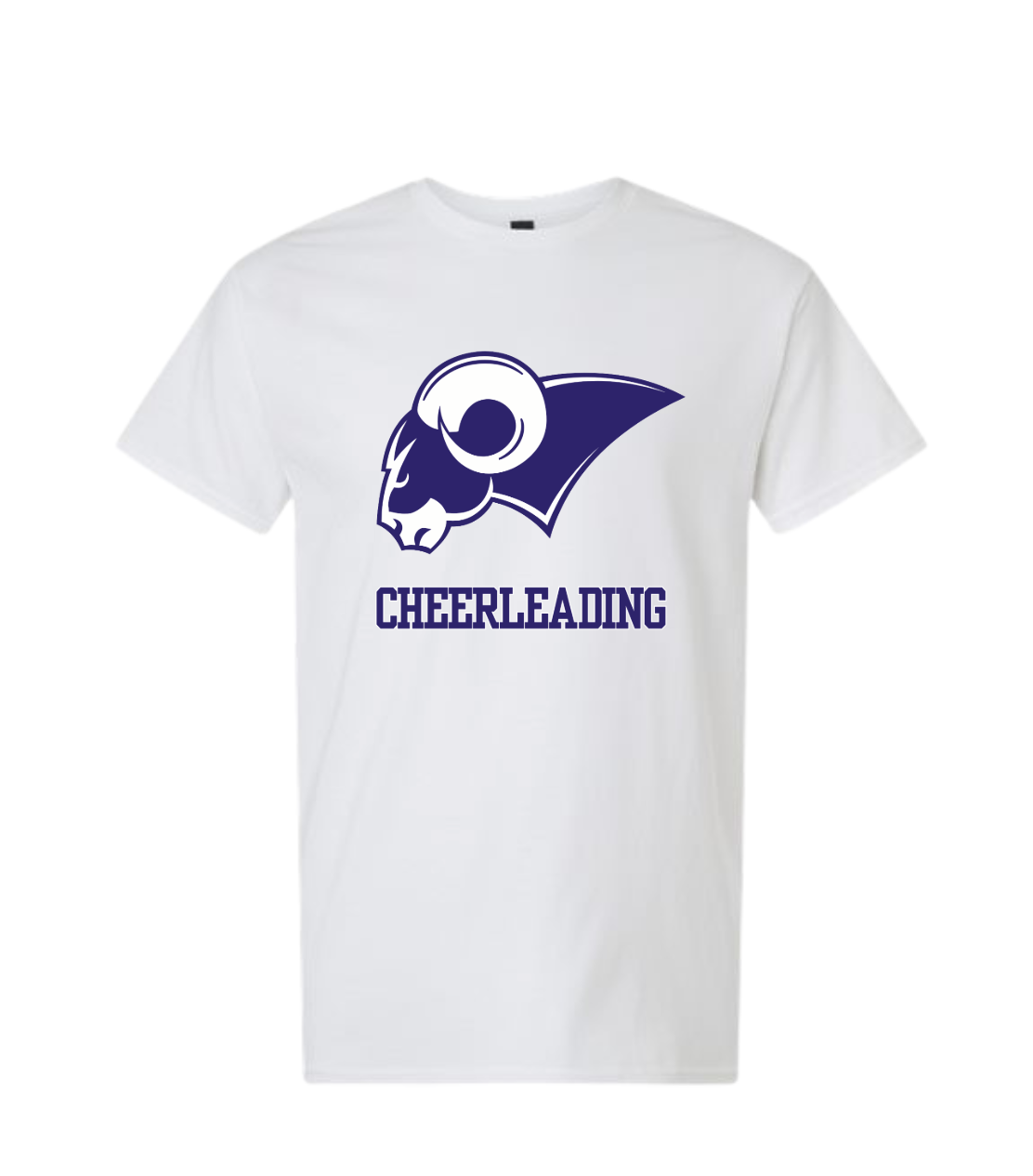 Ram Head Cheerleading T-Shirt