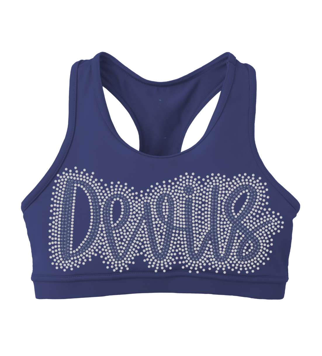 EAST AURORA DEVILS BLING SPORTS BRA