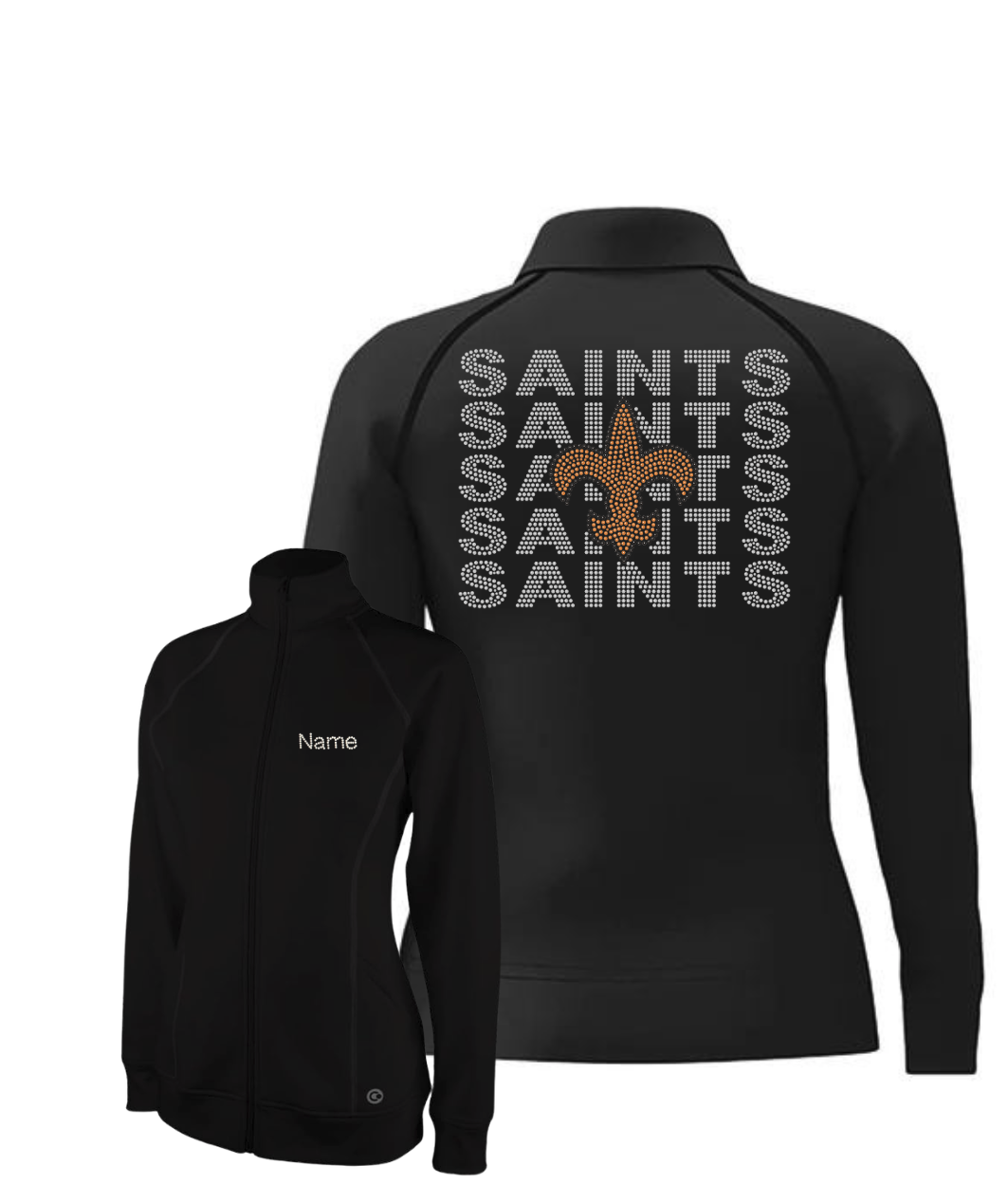 CCJS Bling Zip Up Jacket