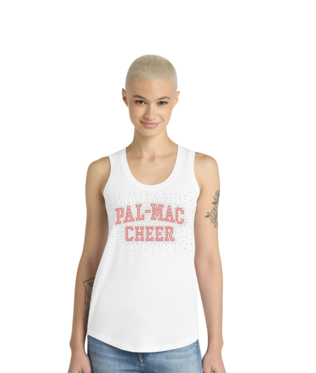 PAL-MAC Bling Burst Racerback Tank