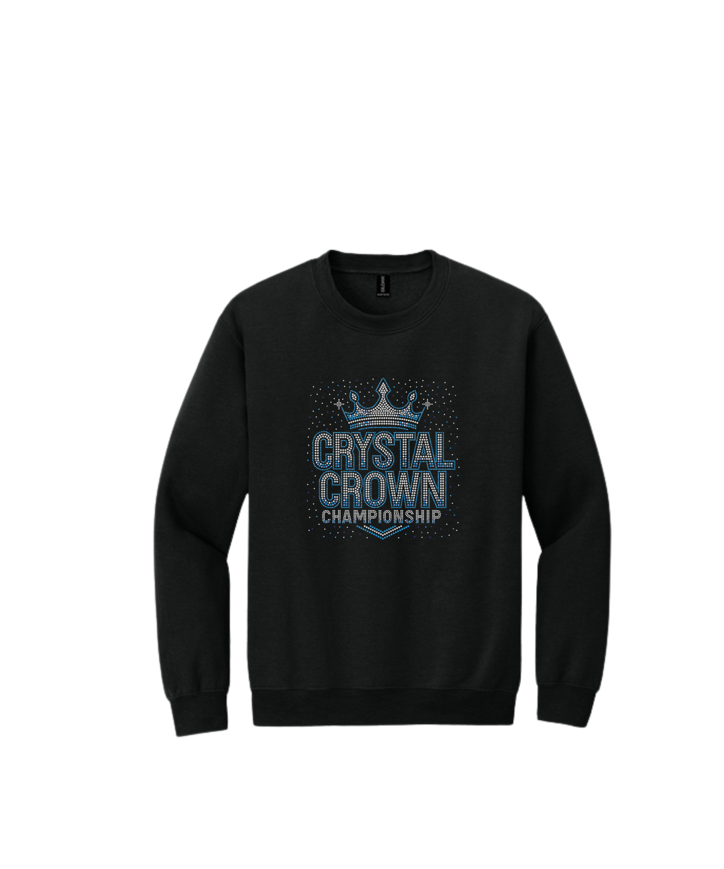 Crystal Crown Championship Bling Crewneck