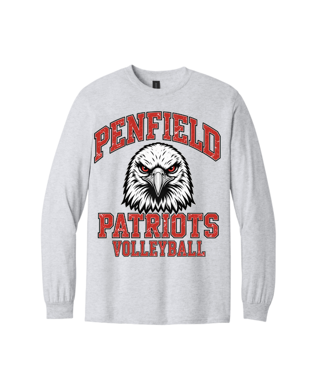 Penfield Patriots Volleyball Long Sleeve Tee