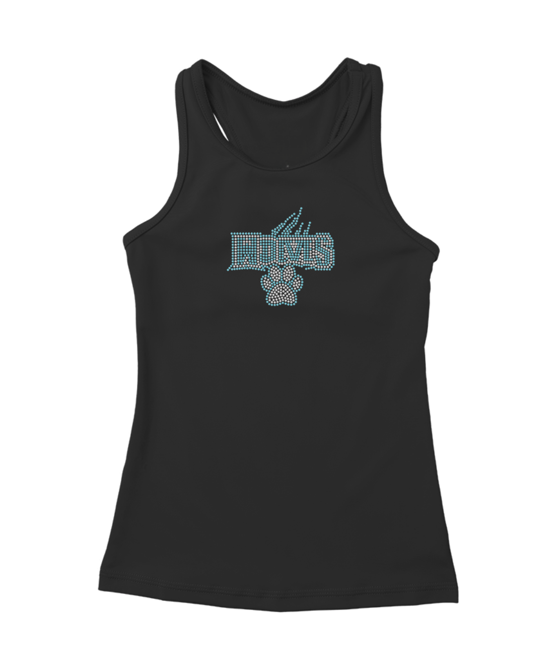 Canaserga Wolves Bling Tank Top