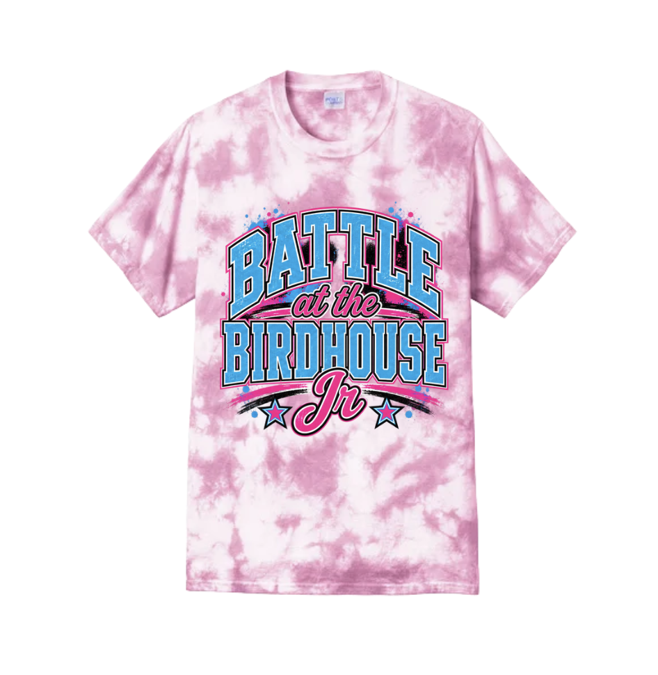 Battle at the Birdhouse Jr Crystal Dye Tee