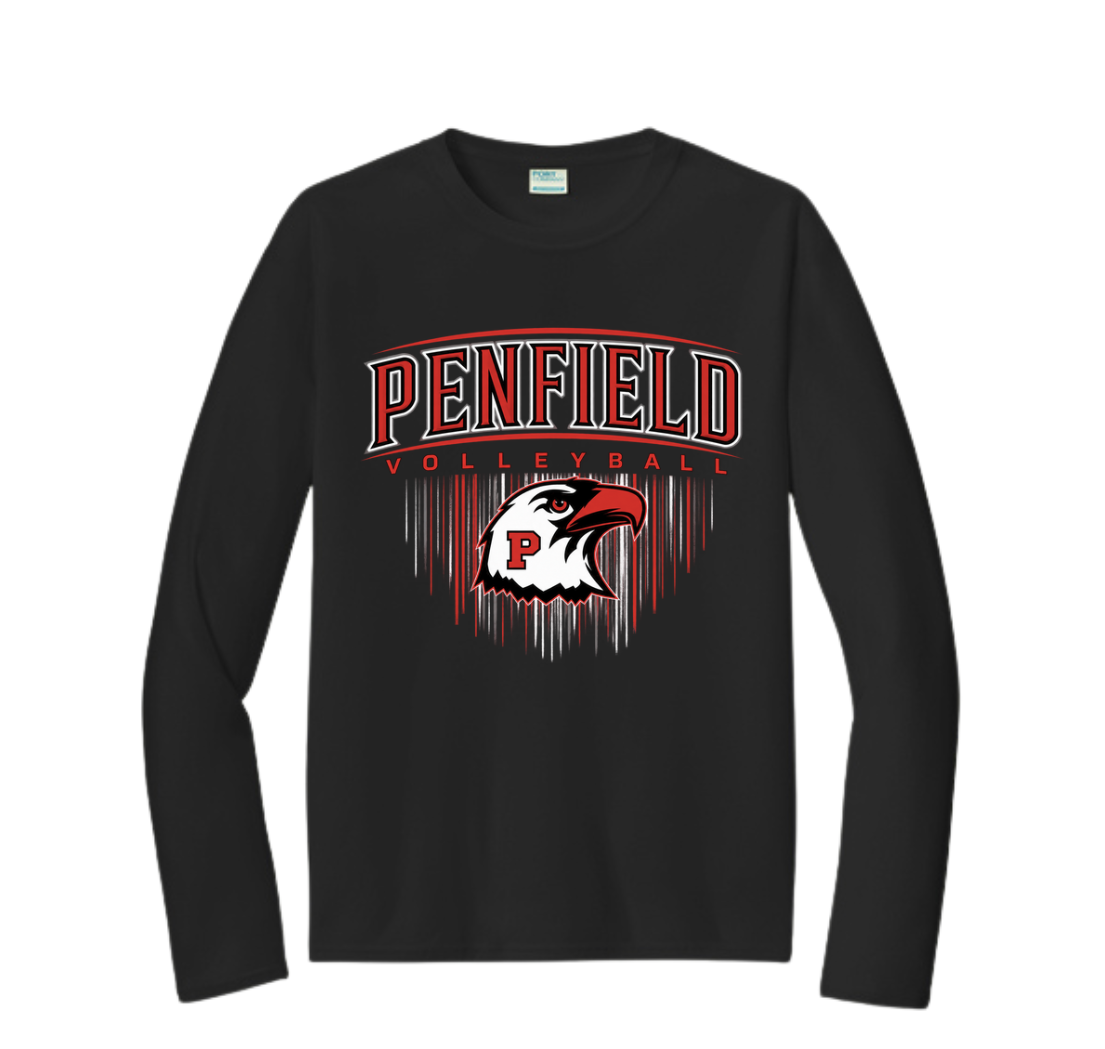 Penfield Volleyball Performance Long Sleeve Tee