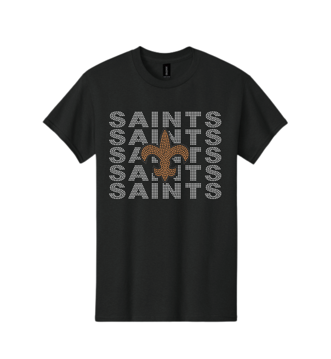 CCJS SAINTS BLING TEE