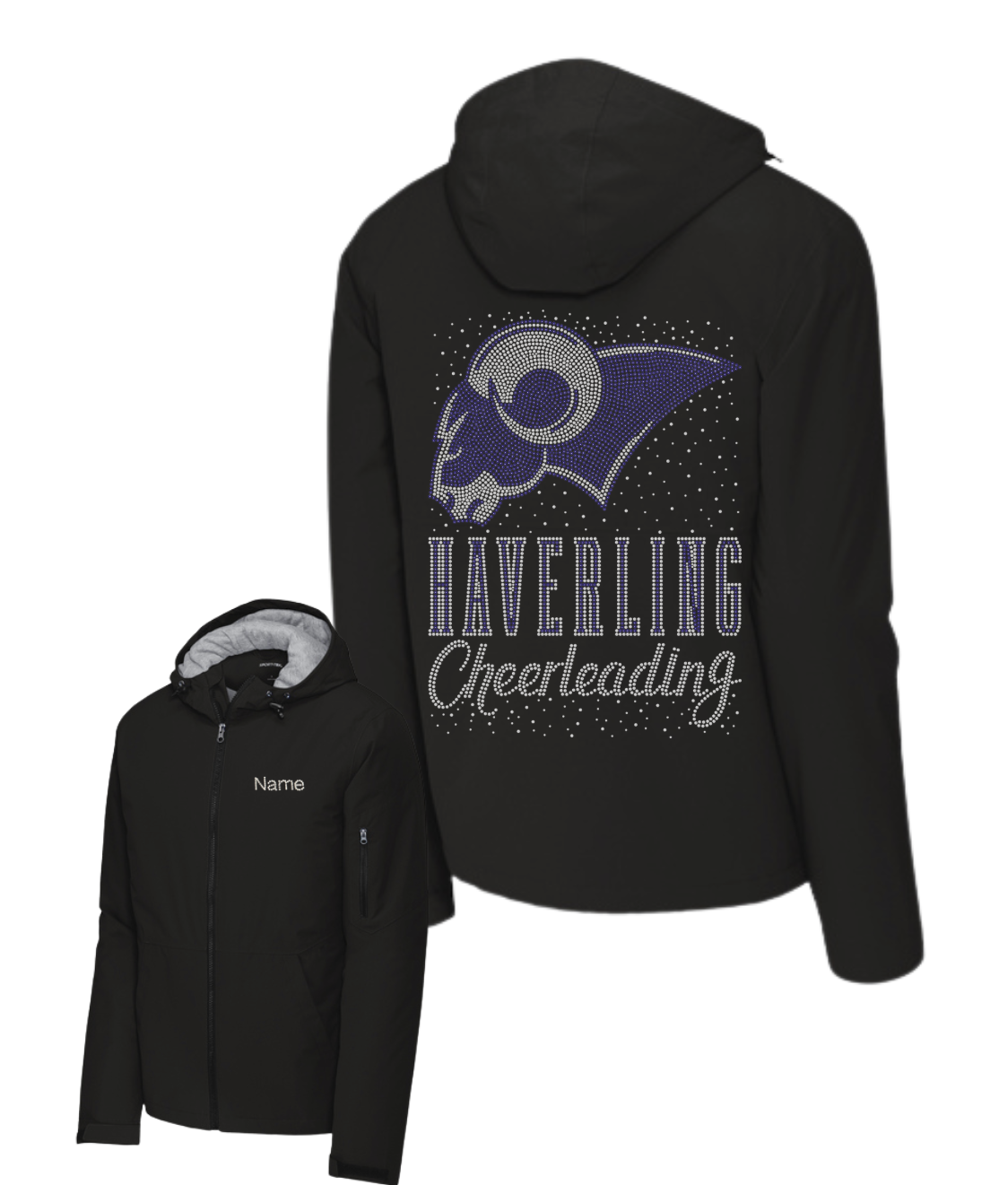 Haverling Cheerleading Bling Jacket